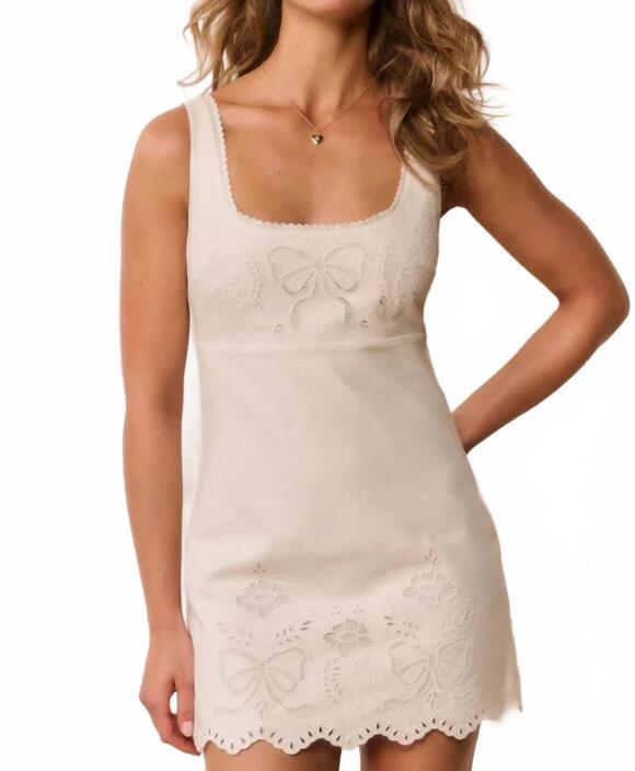 LOVESHACKFANCY Dresses & Skirts - NEW LOVESHACKFANCY fable dress in moonbeam